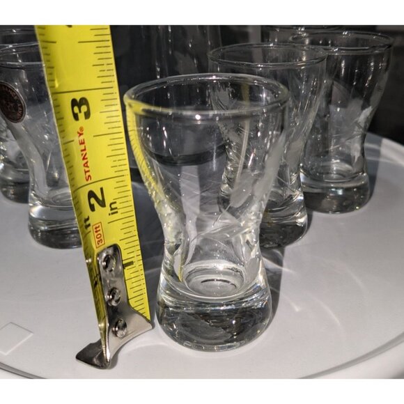 Vintage Pasabahce Crystal Decanter & Shot Glass Set - Picture 5 of 12